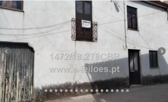 Processo: 1472/18.2T8CBR - MORADIA - MONTEMOR-O-VELHO TENTUGAL